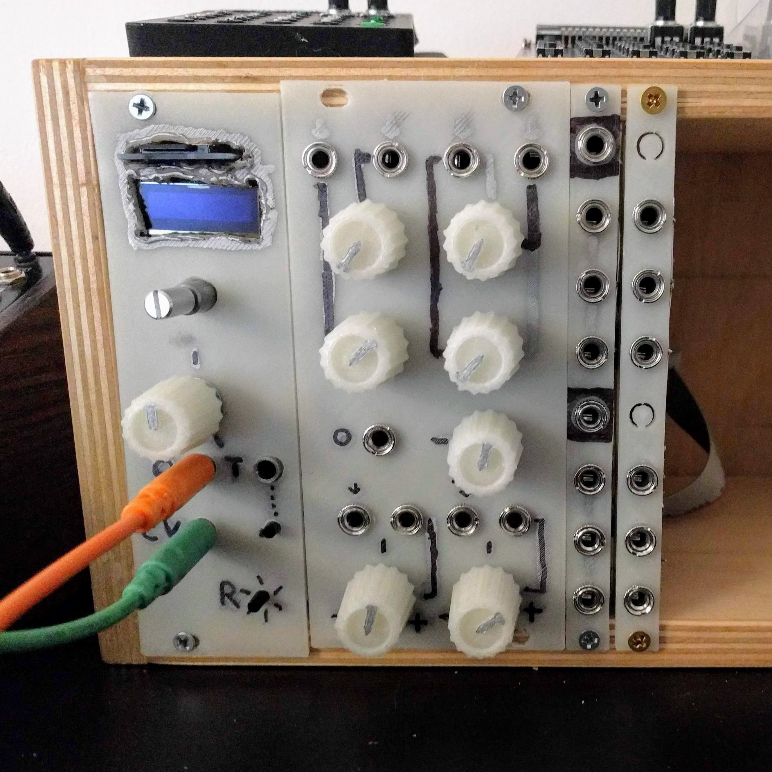 A small modular synthesizer